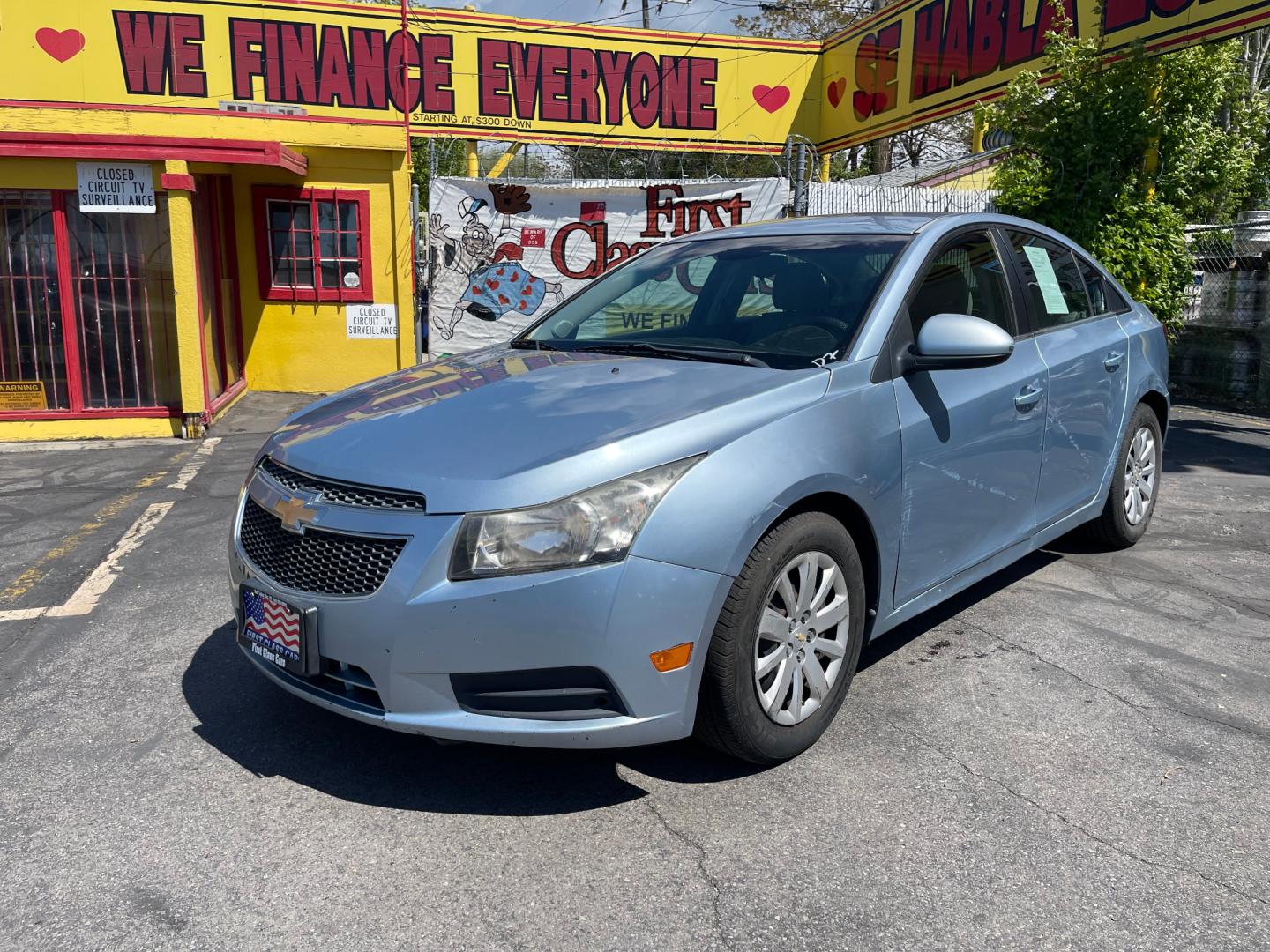 2011 Blue /Tan Chevrolet Cruze LT (1G1PF5S93B7) with an 1.4Liter 4 CYLINDER engine, AUTOMATIC transmission, located at 801 South State Street, Salt Lake City, UT, 84111, (801) 328-0098, 40.751953, -111.888206 - 2011 Chevrolet Cruze LT Blue. Gets great gas mileage with a 1.4 Liter 4 cylinder engine. Must come see it is a clean title with no reported accidents on the CarFax. * All advertised prices are just dollars above cost to make room for new inventory these are our cash prices plus taxes, licensing an - Photo#1